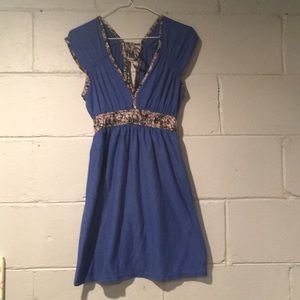 Blue Urban Outfitters cotton dress